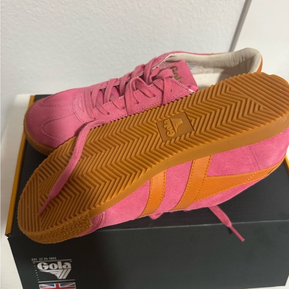 Gola Elan Trainer in Vibrant Pink and Orange - Picture 5 of 5